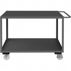 Durham - 1,200 Lb Capacity, 30-1/4" Wide x 66-1/4" Long x 37-5/8" High Heavy Duty Service Cart - Exact Tooling