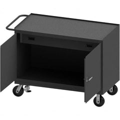 Durham - Mobile Work Benches Type: Cabinet Bench Length: 54-1/8 (Inch) - Exact Tooling
