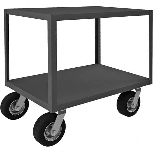 Durham - 1,200 Lb Capacity, 30-1/4" Wide x 48-1/4" Long x 34" High Instrument Cart - Exact Tooling