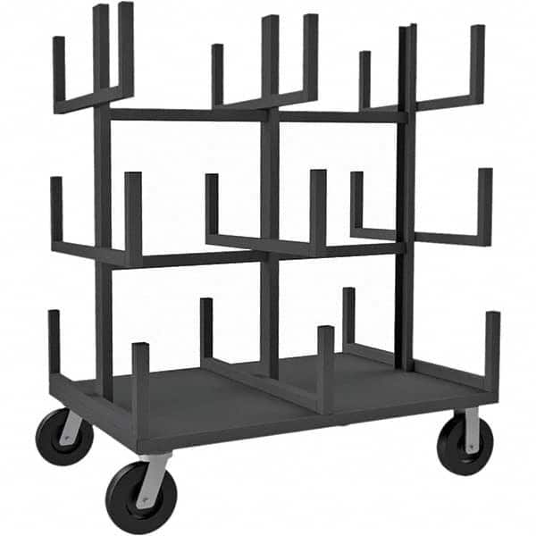 Durham - 4,000 Lb Capacity Bar & Pipe Truck - Exact Tooling