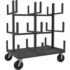 Durham - 4,000 Lb Capacity Bar & Pipe Truck - Exact Tooling