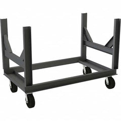 Durham - 3,000 Lb Capacity Bar Cradle Truck - Exact Tooling