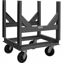 Durham - 4,000 Lb Capacity Bar Cradle Truck - Exact Tooling