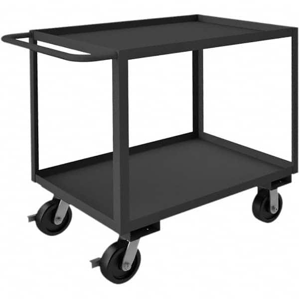 Durham - 3,600 Lb Capacity, 24-1/4" Wide x 42-1/4" Long x 36" High Mobile Cart - Exact Tooling