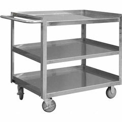 Durham - 1,200 Lb Capacity, 24-1/8" Wide x 42" Long x 35" High Mobile Cart - Exact Tooling