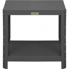 Durham - Stationary Work Benches, Tables Type: Machine Work Table Top Material: 16 Gauge Steel - Exact Tooling