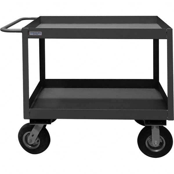 Durham - 1,200 Lb Capacity, 24-1/4" Wide x 42-1/4" Long x 36" High Heavy Duty Service Cart - Exact Tooling