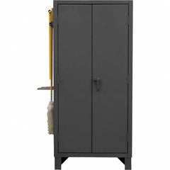 Durham - 3 Shelf Pegboard Storage Cabinet - Exact Tooling