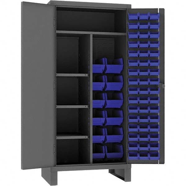 Durham - 2 Shelf Bin Storage Cabinet - Exact Tooling