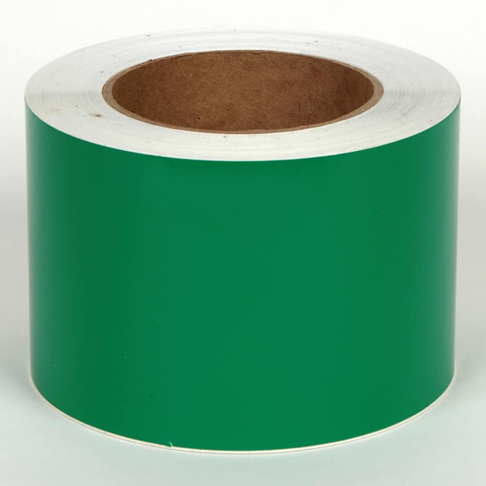 Cobra Systems - Labels, Ribbons & Tapes; Type: Vinyl Tape ; Color: Green ; For Use With: VNM8 ; Width (Inch): 5 ; Length (Feet): 150 ; Material: Vinyl - Exact Tooling
