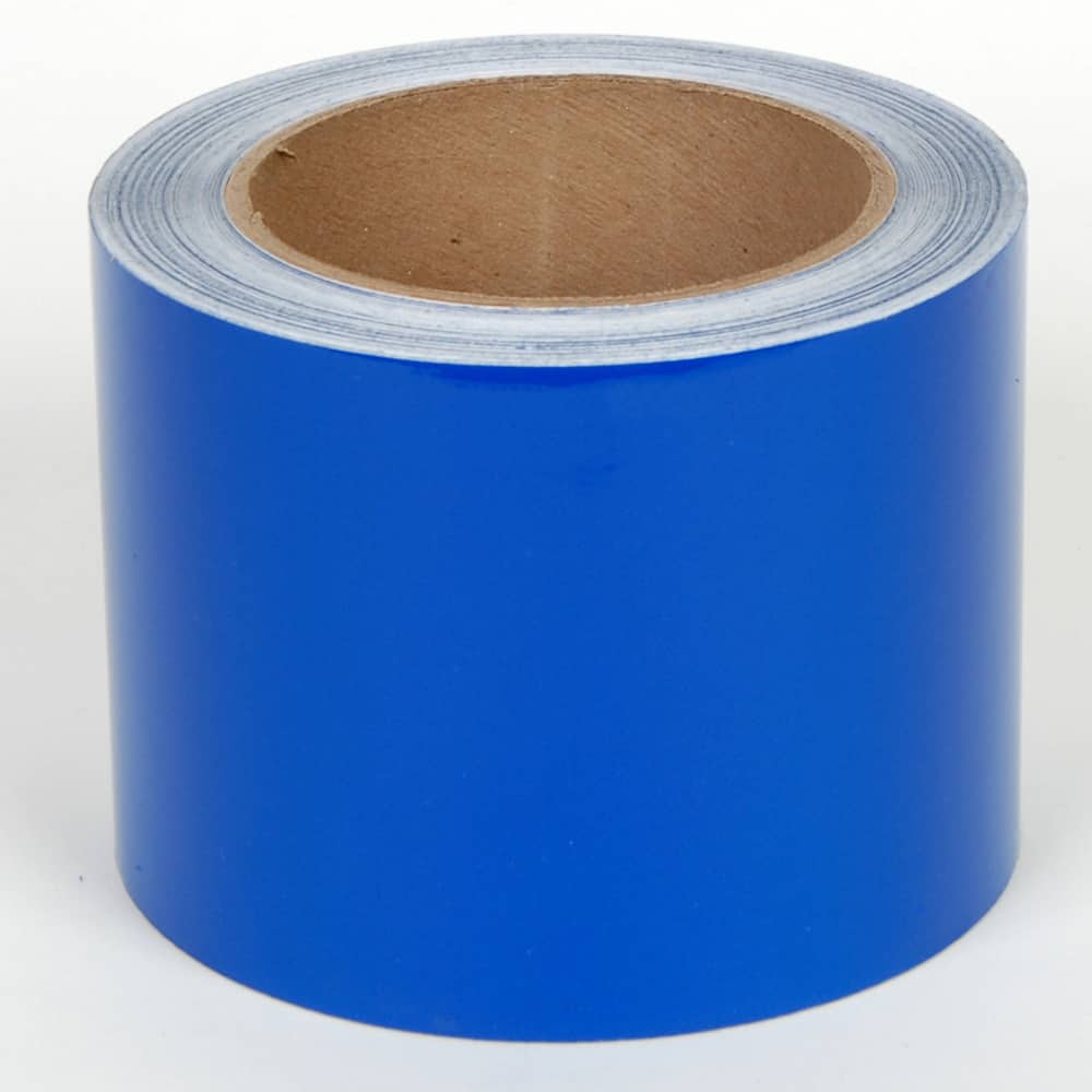 Cobra Systems - Labels, Ribbons & Tapes; Type: Vinyl Tape ; Color: Blue ; For Use With: VNM8 ; Width (Inch): 5 ; Length (Feet): 75 ; Material: Vinyl - Exact Tooling