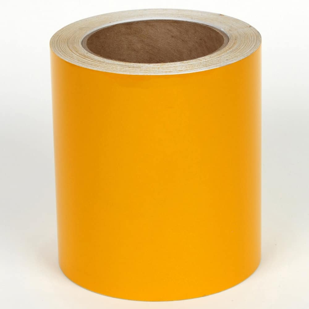Cobra Systems - Labels, Ribbons & Tapes; Type: Vinyl Tape ; Color: Yellow ; For Use With: VNM8 ; Width (Inch): 6 ; Length (Feet): 75 ; Material: Vinyl - Exact Tooling