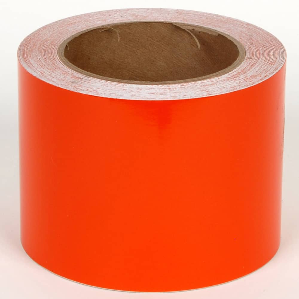 Cobra Systems - Labels, Ribbons & Tapes; Type: Vinyl Tape ; Color: Orange ; For Use With: VNM8 ; Width (Inch): 5 ; Length (Feet): 75 ; Material: Vinyl - Exact Tooling
