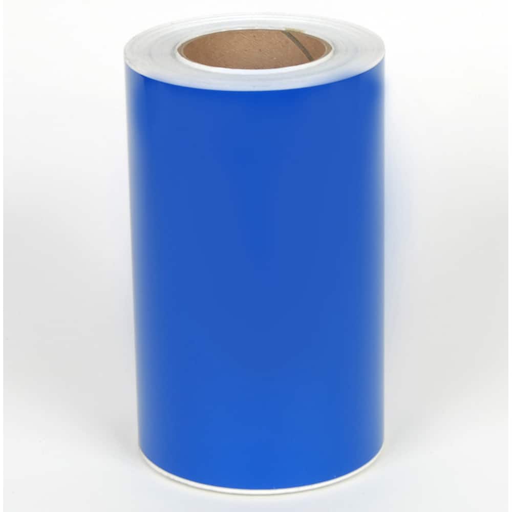 Cobra Systems - Labels, Ribbons & Tapes; Type: Vinyl Tape ; Color: Blue ; For Use With: VNM8 ; Width (Inch): 8 ; Length (Feet): 150 ; Material: Vinyl - Exact Tooling