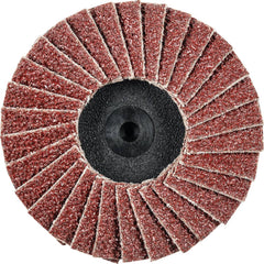 PFERD - Flap Discs; Abrasive Type: Coated ; Flap Disc Type: Type 27 ; Disc Diameter (Inch): 2 ; Abrasive Material: Aluminum Oxide ; Grit: 40 ; Attaching System: Quick Change Type CDR - Exact Tooling