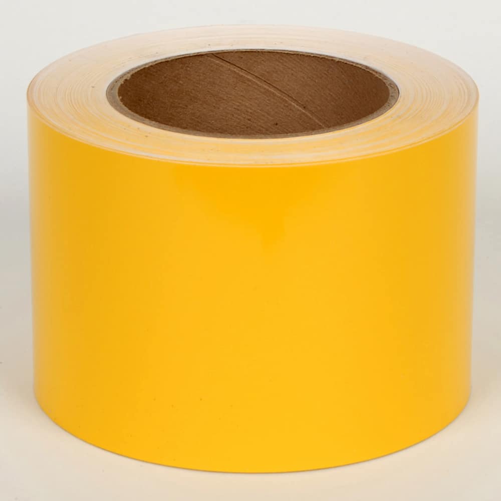 Cobra Systems - Labels, Ribbons & Tapes; Type: Vinyl Tape ; Color: Yellow ; For Use With: VNM8 ; Width (Inch): 5 ; Length (Feet): 150 ; Material: Vinyl - Exact Tooling