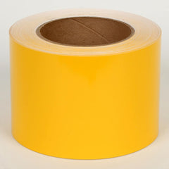 Cobra Systems - Labels, Ribbons & Tapes; Type: Vinyl Tape ; Color: Yellow ; For Use With: VNM8 ; Width (Inch): 5 ; Length (Feet): 150 ; Material: Vinyl - Exact Tooling