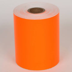 Cobra Systems - Labels, Ribbons & Tapes; Type: Vinyl Tape ; Color: Orange ; For Use With: VNM8 ; Width (Inch): 4 ; Length (Feet): 75 ; Material: Vinyl - Exact Tooling