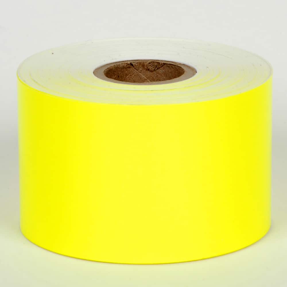 Cobra Systems - Labels, Ribbons & Tapes; Type: Vinyl Tape ; Color: Yellow ; For Use With: VNM4PRO ; Width (Inch): 3 ; Length (Feet): 75 ; Material: Vinyl - Exact Tooling