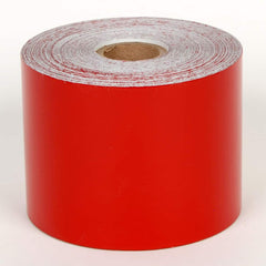 Cobra Systems - Labels, Ribbons & Tapes; Type: Vinyl Tape ; Color: Red ; For Use With: VNM4PRO ; Width (Inch): 3 ; Length (Feet): 75 ; Material: Vinyl - Exact Tooling