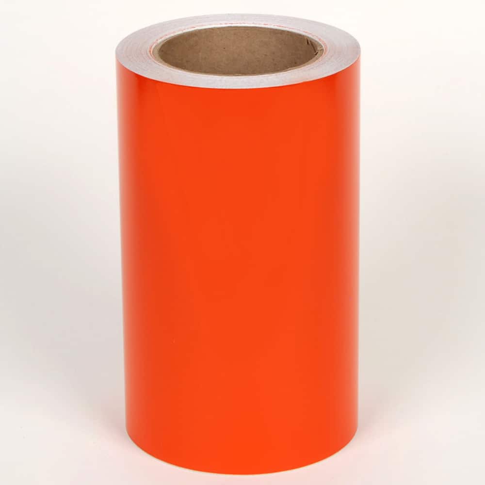Cobra Systems - Labels, Ribbons & Tapes; Type: Vinyl Tape ; Color: Orange ; For Use With: VNM8 ; Width (Inch): 8 ; Length (Feet): 150 ; Material: Vinyl - Exact Tooling