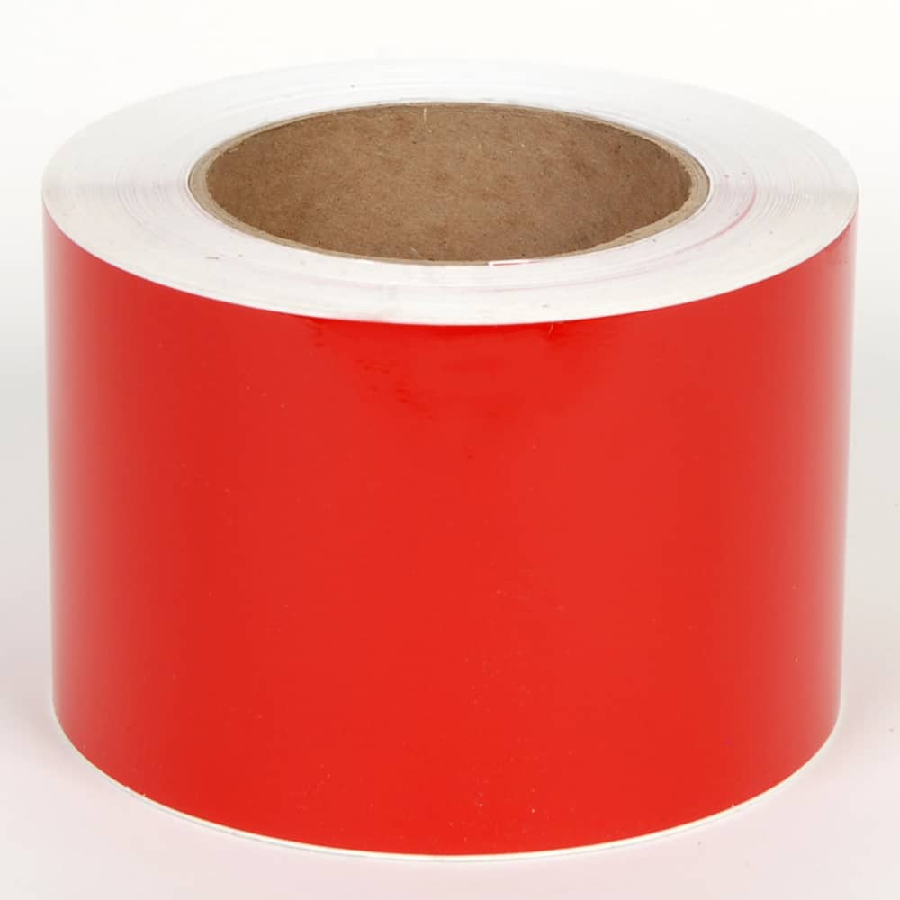 Cobra Systems - Labels, Ribbons & Tapes; Type: Vinyl Tape ; Color: Red ; For Use With: VNM8 ; Width (Inch): 7 ; Length (Feet): 150 ; Material: Vinyl - Exact Tooling