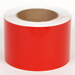 Cobra Systems - Labels, Ribbons & Tapes; Type: Vinyl Tape ; Color: Red ; For Use With: VNM8 ; Width (Inch): 7 ; Length (Feet): 150 ; Material: Vinyl - Exact Tooling