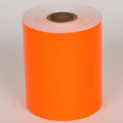 Cobra Systems - Labels, Ribbons & Tapes; Type: Vinyl Tape ; Color: Orange ; For Use With: VNM8 ; Width (Inch): 6 ; Length (Feet): 75 ; Material: Vinyl - Exact Tooling