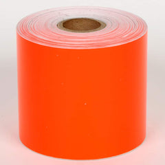 Cobra Systems - Labels, Ribbons & Tapes; Type: Vinyl Tape ; Color: Red ; For Use With: VNM8 ; Width (Inch): 4 ; Length (Feet): 75 ; Material: Vinyl - Exact Tooling