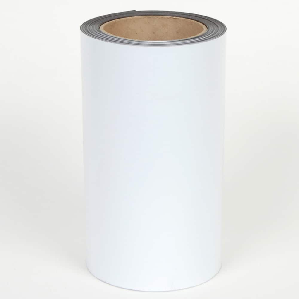 Cobra Systems - Labels, Ribbons & Tapes; Type: Vinyl Tape ; Color: White ; For Use With: VNM8 ; Width (Inch): 8 ; Length (Feet): 50 ; Material: Vinyl - Exact Tooling