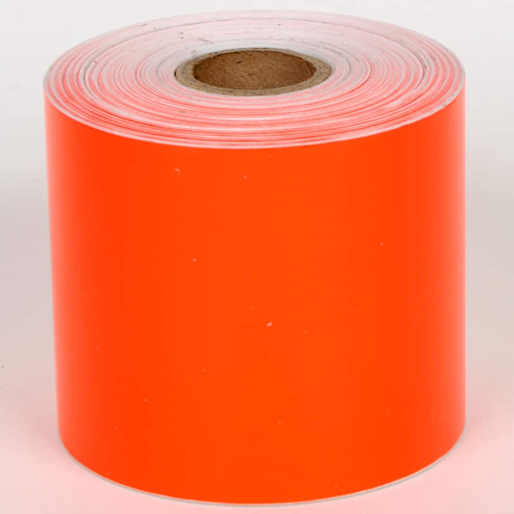 Cobra Systems - Labels, Ribbons & Tapes; Type: Vinyl Tape ; Color: Red ; For Use With: VNM8 ; Width (Inch): 8 ; Length (Feet): 75 ; Material: Vinyl - Exact Tooling