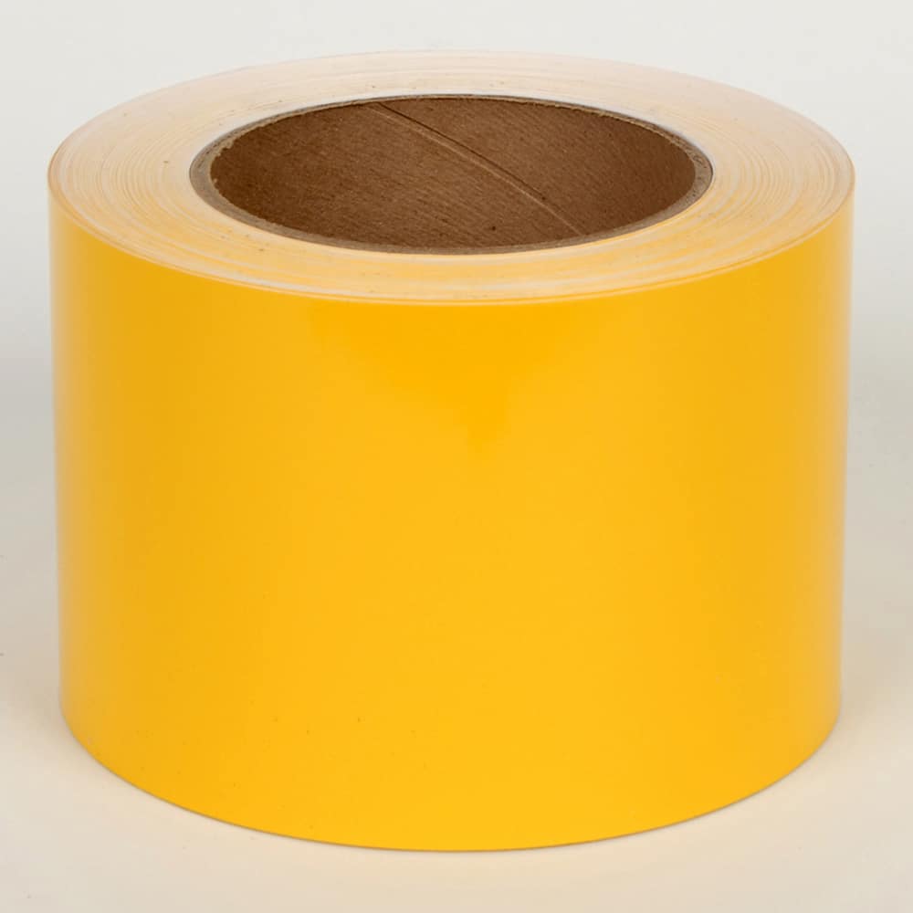 Cobra Systems - Labels, Ribbons & Tapes; Type: Vinyl Tape ; Color: Yellow ; For Use With: VNM8 ; Width (Inch): 7 ; Length (Feet): 150 ; Material: Vinyl - Exact Tooling