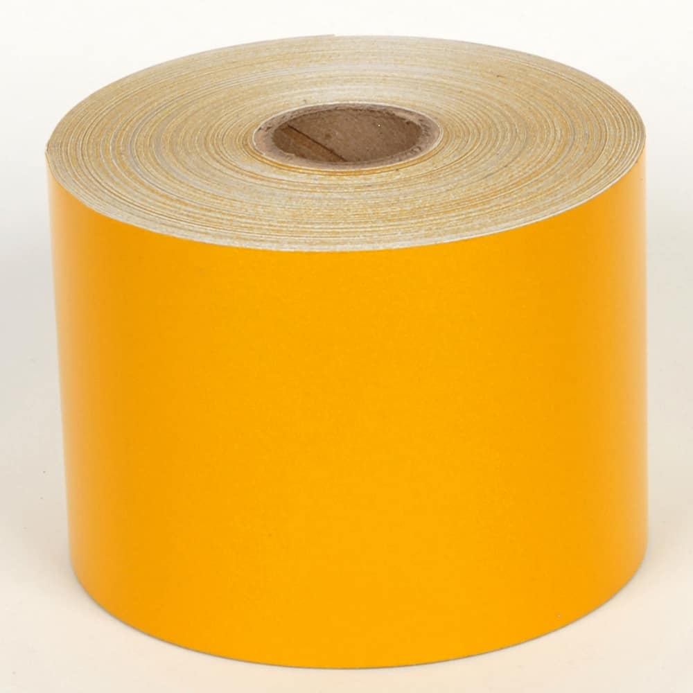 Cobra Systems - Labels, Ribbons & Tapes; Type: Vinyl Tape ; Color: Yellow ; For Use With: VNM4PRO ; Width (Inch): 3 ; Length (Feet): 75 ; Material: Vinyl - Exact Tooling