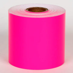 Cobra Systems - Labels, Ribbons & Tapes; Type: Vinyl Tape ; Color: Pink ; For Use With: VNM8 ; Width (Inch): 4 ; Length (Feet): 75 ; Material: Vinyl - Exact Tooling