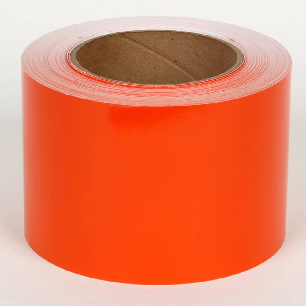 Cobra Systems - Labels, Ribbons & Tapes; Type: Vinyl Tape ; Color: Orange ; For Use With: VNM8 ; Width (Inch): 5 ; Length (Feet): 150 ; Material: Vinyl - Exact Tooling