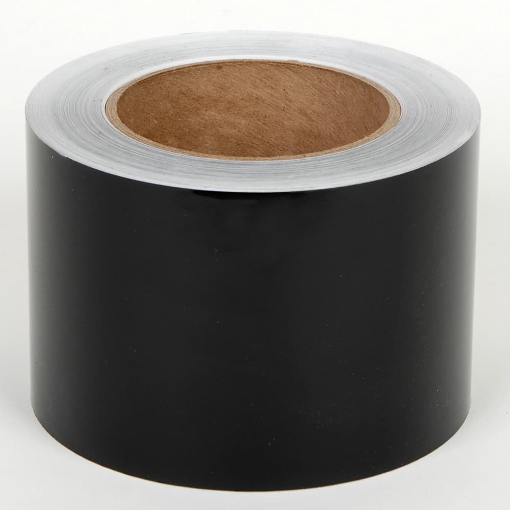 Cobra Systems - Labels, Ribbons & Tapes; Type: Vinyl Tape ; Color: Black ; For Use With: VNM8 ; Width (Inch): 4 ; Length (Feet): 150 ; Material: Vinyl - Exact Tooling