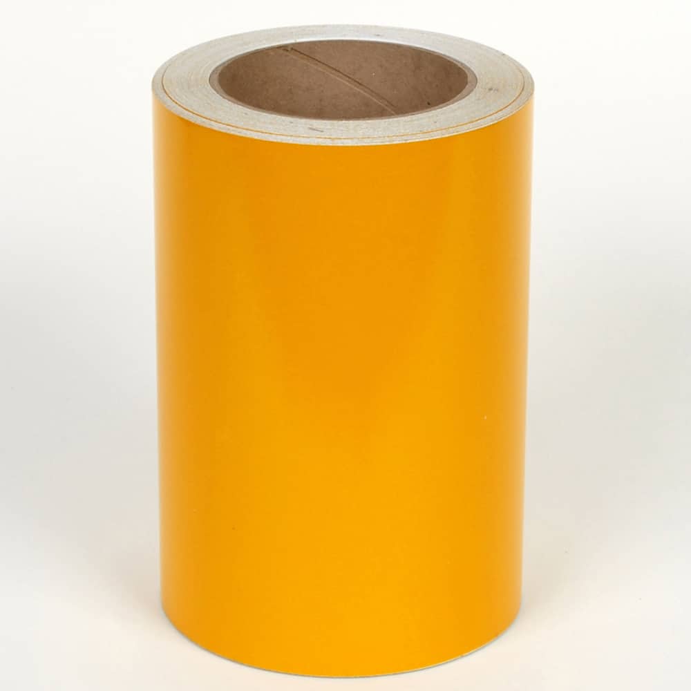 Cobra Systems - Labels, Ribbons & Tapes; Type: Vinyl Tape ; Color: Yellow ; For Use With: VNM8 ; Width (Inch): 8 ; Length (Feet): 75 ; Material: Vinyl - Exact Tooling