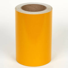 Cobra Systems - Labels, Ribbons & Tapes; Type: Vinyl Tape ; Color: Yellow ; For Use With: VNM8 ; Width (Inch): 8 ; Length (Feet): 75 ; Material: Vinyl - Exact Tooling