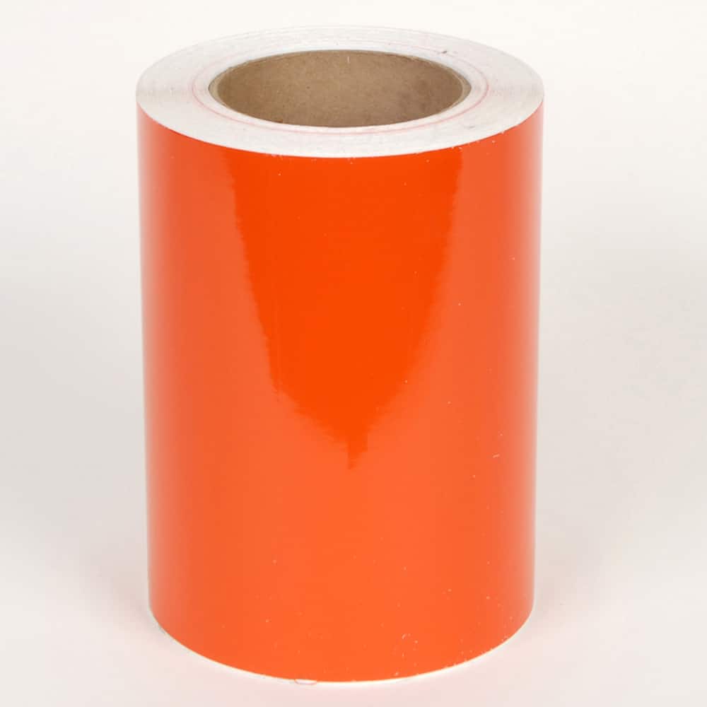 Cobra Systems - Labels, Ribbons & Tapes; Type: Vinyl Tape ; Color: Orange ; For Use With: VNM8 ; Width (Inch): 6 ; Length (Feet): 150 ; Material: Vinyl - Exact Tooling