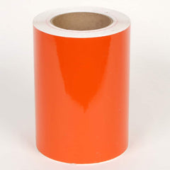 Cobra Systems - Labels, Ribbons & Tapes; Type: Vinyl Tape ; Color: Orange ; For Use With: VNM8 ; Width (Inch): 6 ; Length (Feet): 150 ; Material: Vinyl - Exact Tooling