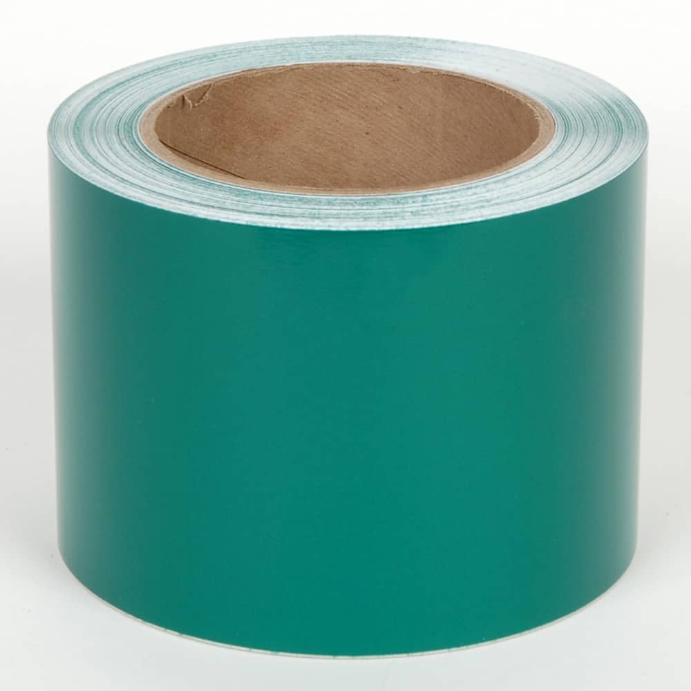 Cobra Systems - Labels, Ribbons & Tapes; Type: Vinyl Tape ; Color: Green ; For Use With: VNM8 ; Width (Inch): 4 ; Length (Feet): 75 ; Material: Vinyl - Exact Tooling