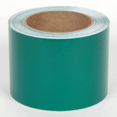 Cobra Systems - Labels, Ribbons & Tapes; Type: Vinyl Tape ; Color: Green ; For Use With: VNM8 ; Width (Inch): 4 ; Length (Feet): 75 ; Material: Vinyl - Exact Tooling