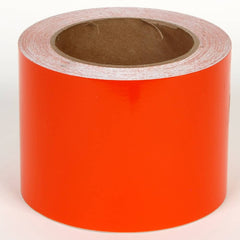 Cobra Systems - Labels, Ribbons & Tapes; Type: Vinyl Tape ; Color: Orange ; For Use With: VNM8 ; Width (Inch): 6 ; Length (Feet): 75 ; Material: Vinyl - Exact Tooling