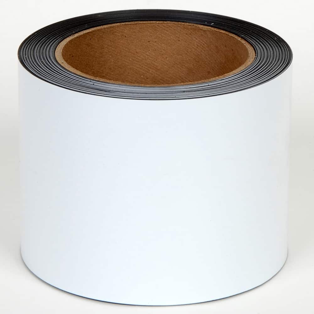 Cobra Systems - Labels, Ribbons & Tapes; Type: Vinyl Tape ; Color: White ; For Use With: VNM8 ; Width (Inch): 4 ; Length (Feet): 50 ; Material: Vinyl - Exact Tooling