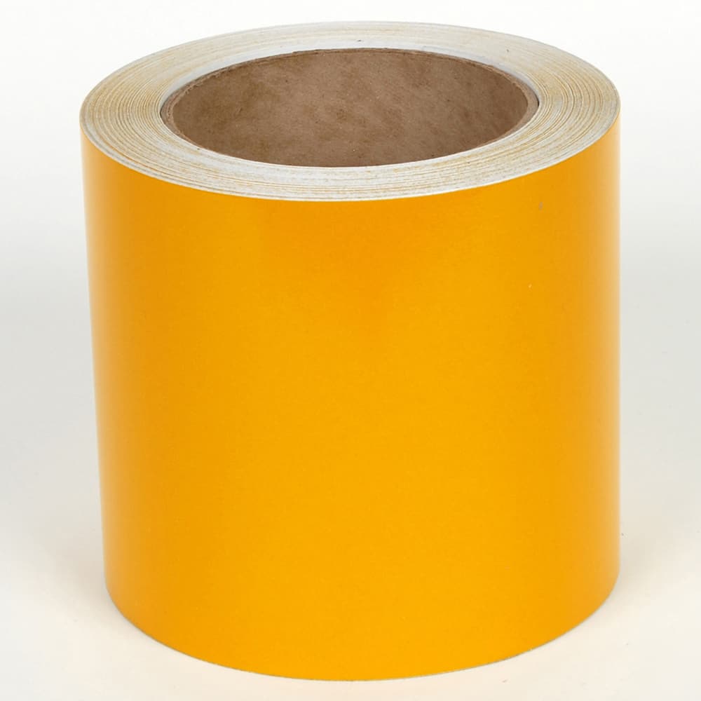 Cobra Systems - Labels, Ribbons & Tapes; Type: Vinyl Tape ; Color: Yellow ; For Use With: VNM8 ; Width (Inch): 5 ; Length (Feet): 75 ; Material: Vinyl - Exact Tooling