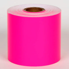 Cobra Systems - Labels, Ribbons & Tapes; Type: Vinyl Tape ; Color: Pink ; For Use With: VNM8 ; Width (Inch): 6 ; Length (Feet): 75 ; Material: Vinyl - Exact Tooling