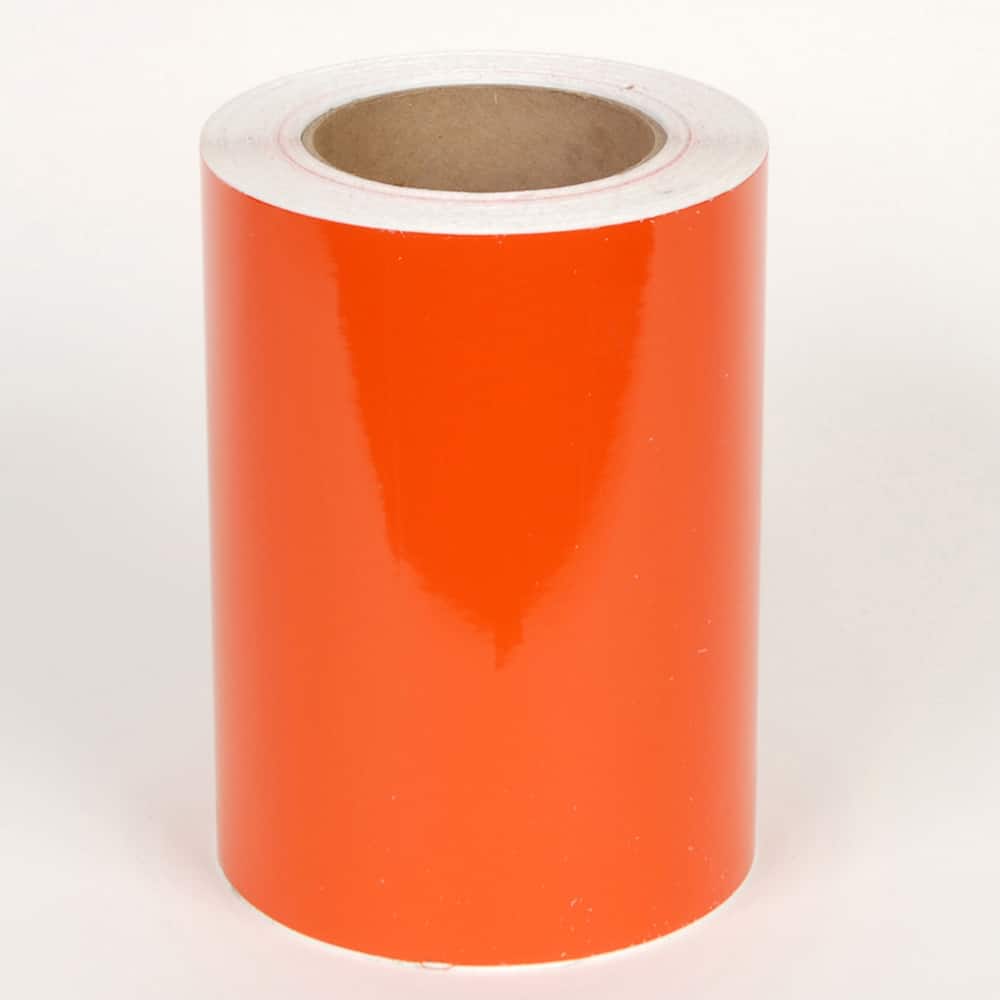 Cobra Systems - Labels, Ribbons & Tapes; Type: Vinyl Tape ; Color: Orange ; For Use With: VNM8 ; Width (Inch): 7 ; Length (Feet): 150 ; Material: Vinyl - Exact Tooling