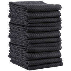 US Cargo Control - Tarps & Dust Covers; Material: Cotton/Polyester ; Length (Inch): 80 ; Width (Inch): 72 ; Grommet: No ; Color: Black; White - Exact Tooling