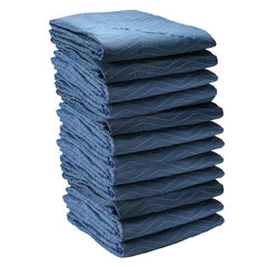 US Cargo Control - Tarps & Dust Covers; Material: Cotton/Microfiber ; Length (Inch): 80 ; Width (Inch): 72 ; Grommet: No ; Color: Blue - Exact Tooling