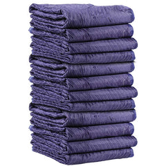 US Cargo Control - Tarps & Dust Covers; Material: Cotton/Polyester ; Length (Inch): 80 ; Width (Inch): 72 ; Grommet: No ; Color: Blue - Exact Tooling